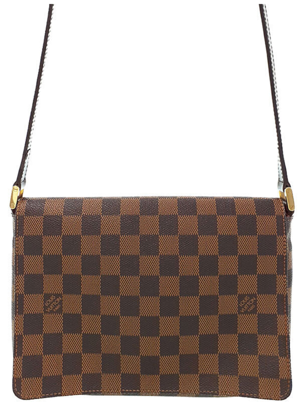 Louis Vuitton Damier Musette Tango Long Shoulder Bag